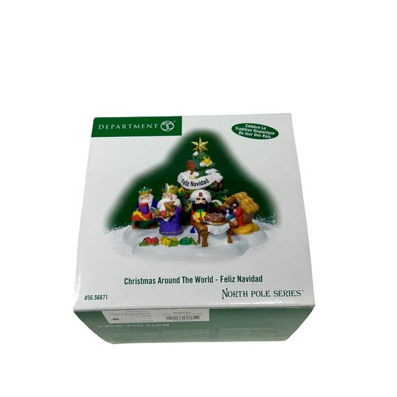 Christmas Around The World - Feliz Navidad - Department 56‎ - Vintage - - Picture 4 of 8